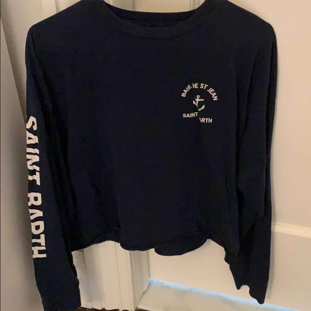 Brandy Melville Navy Blue Long Sleeve